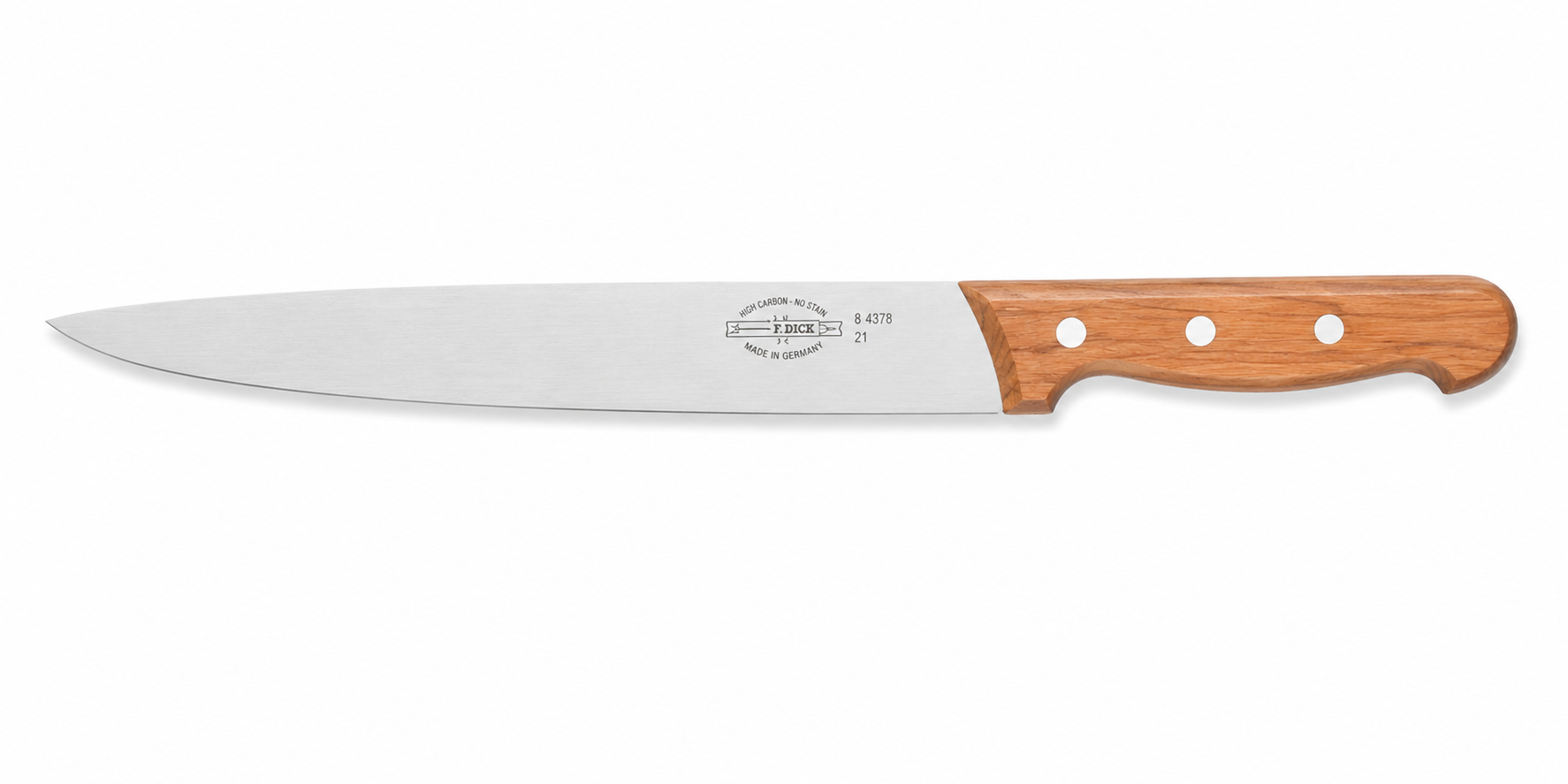 F. DICK - Kuvarski nož sa drvenom drškom - 21cm
