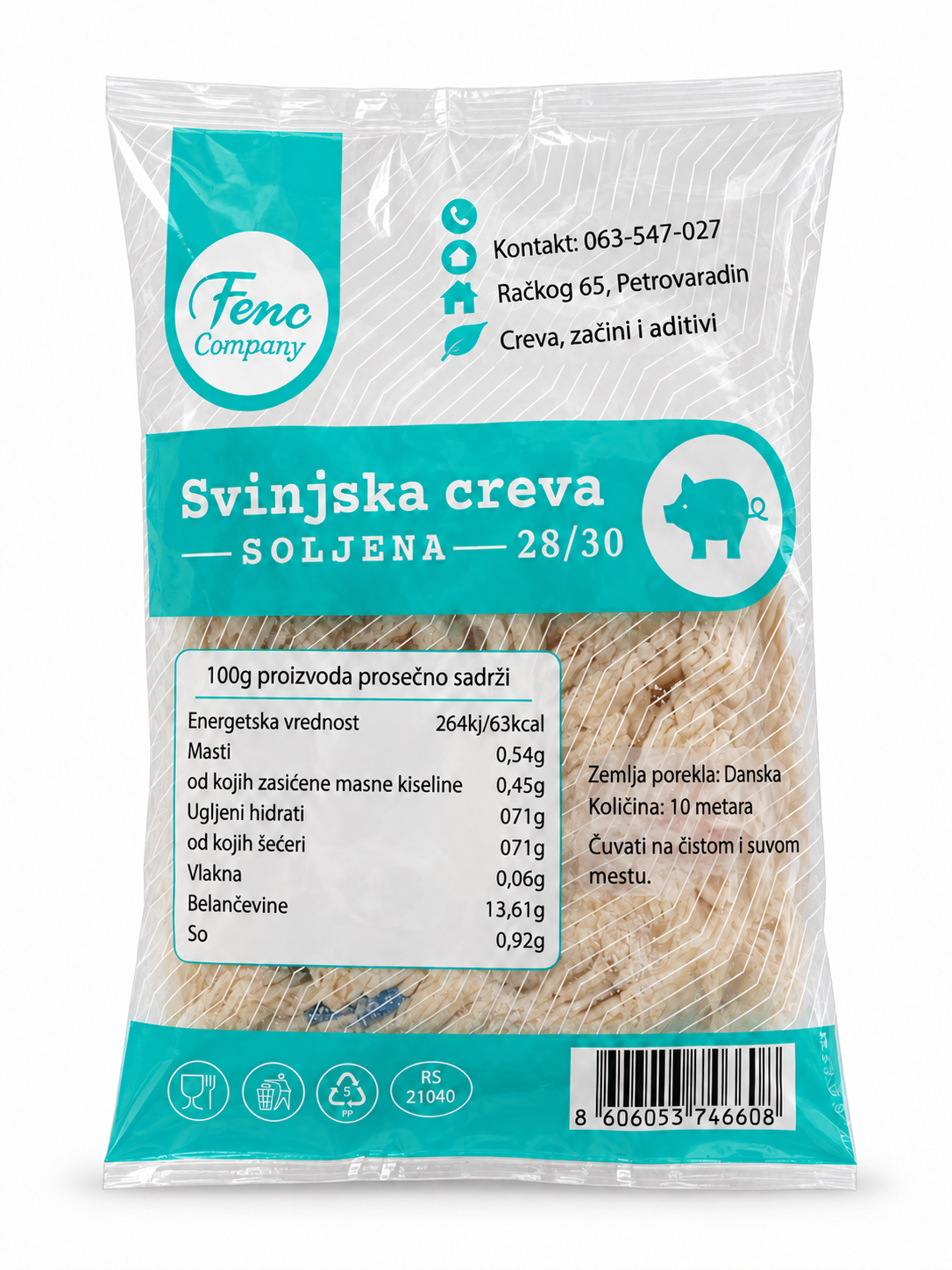 FENC-Svinjska soljena creva Fi(28-38)