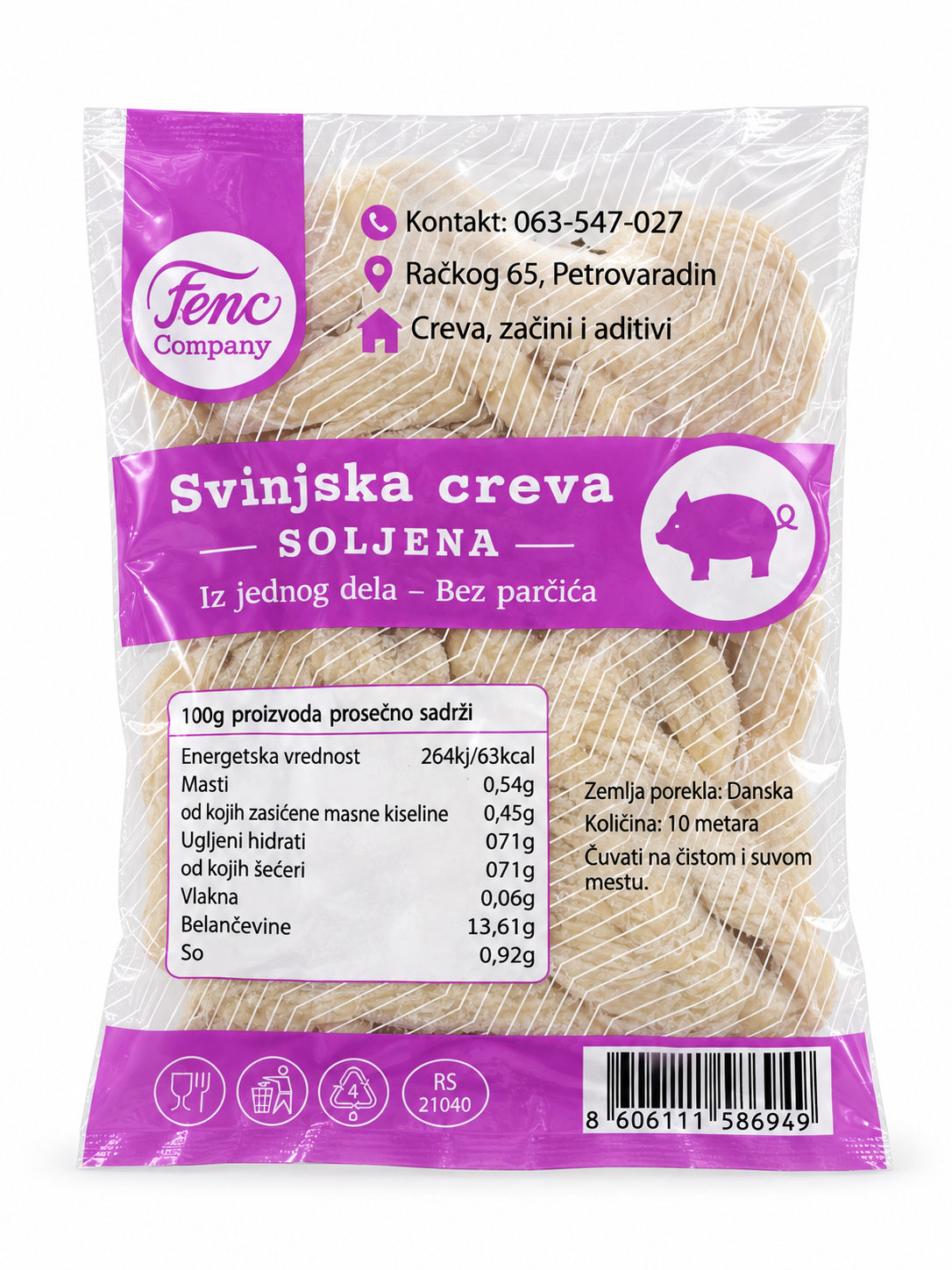 PREMIUM-Svinjsko crevo-10m