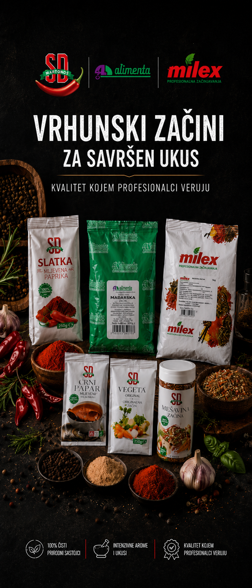 Profesionalni začini i aditivi